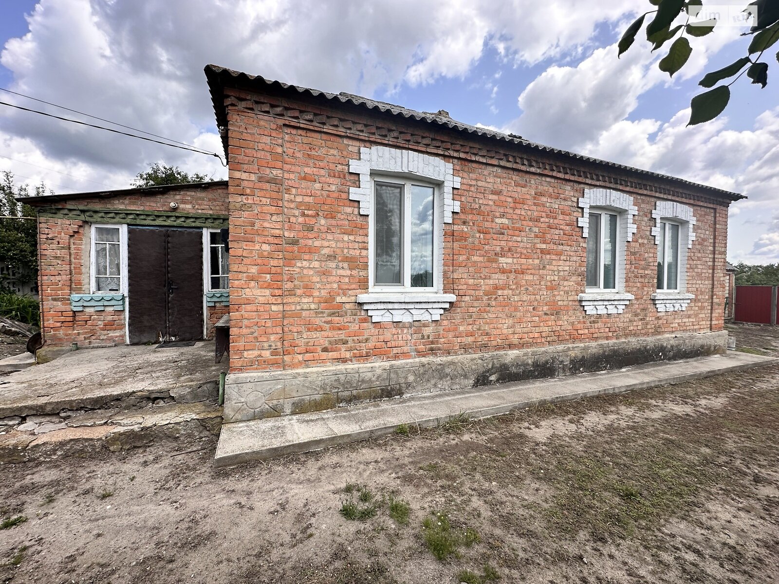 одноповерховий будинок з верандою, 85 кв. м, цегла. Продаж у Турбовом фото 1 одноповерховий будинок з верандою, 85 кв. м, цегла. Продаж у Турбовом фото 1