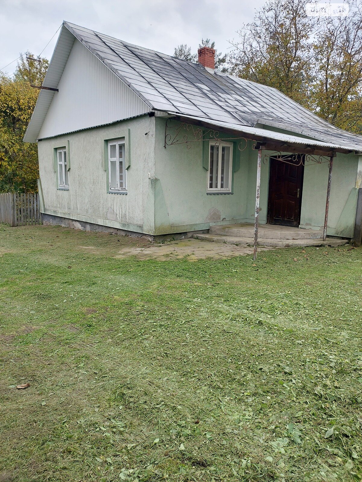 одноповерховий будинок, 75 кв. м, дерево та цегла. Продаж у Туринці фото 1