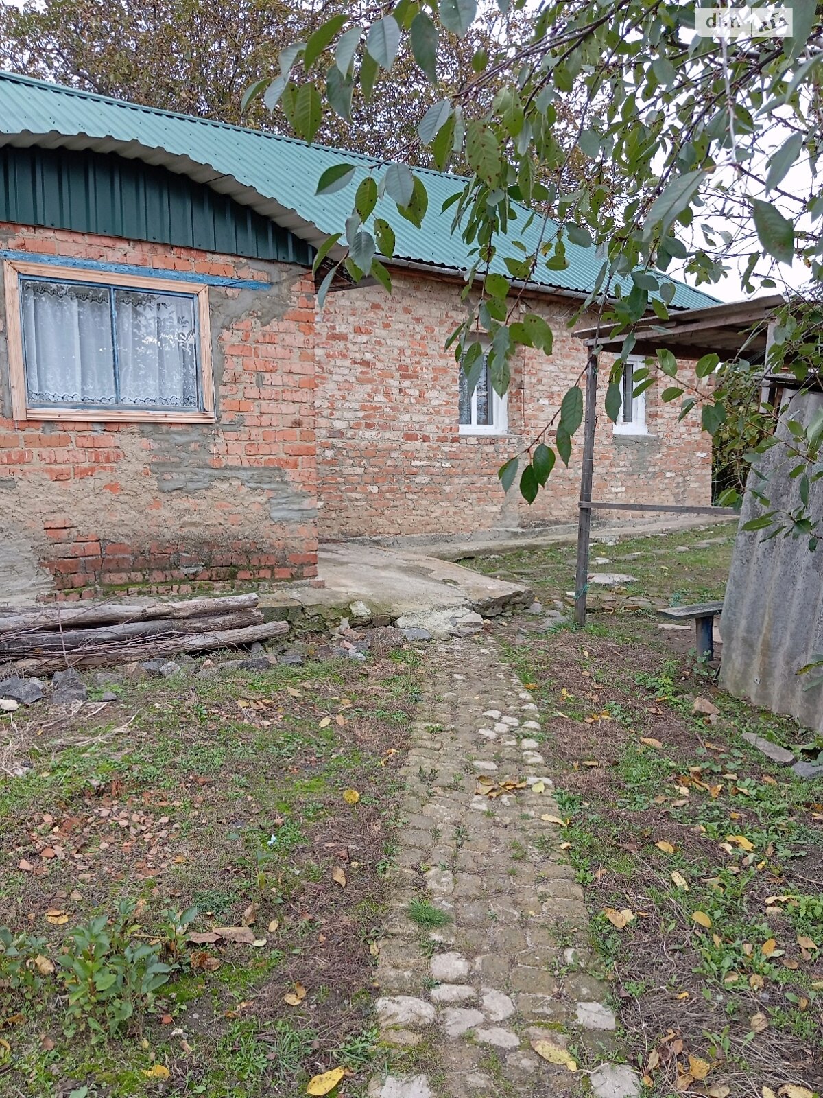 одноэтажный дом с отоплением, 60.5 кв. м, кирпич. Продажа в Тыврове фото 1