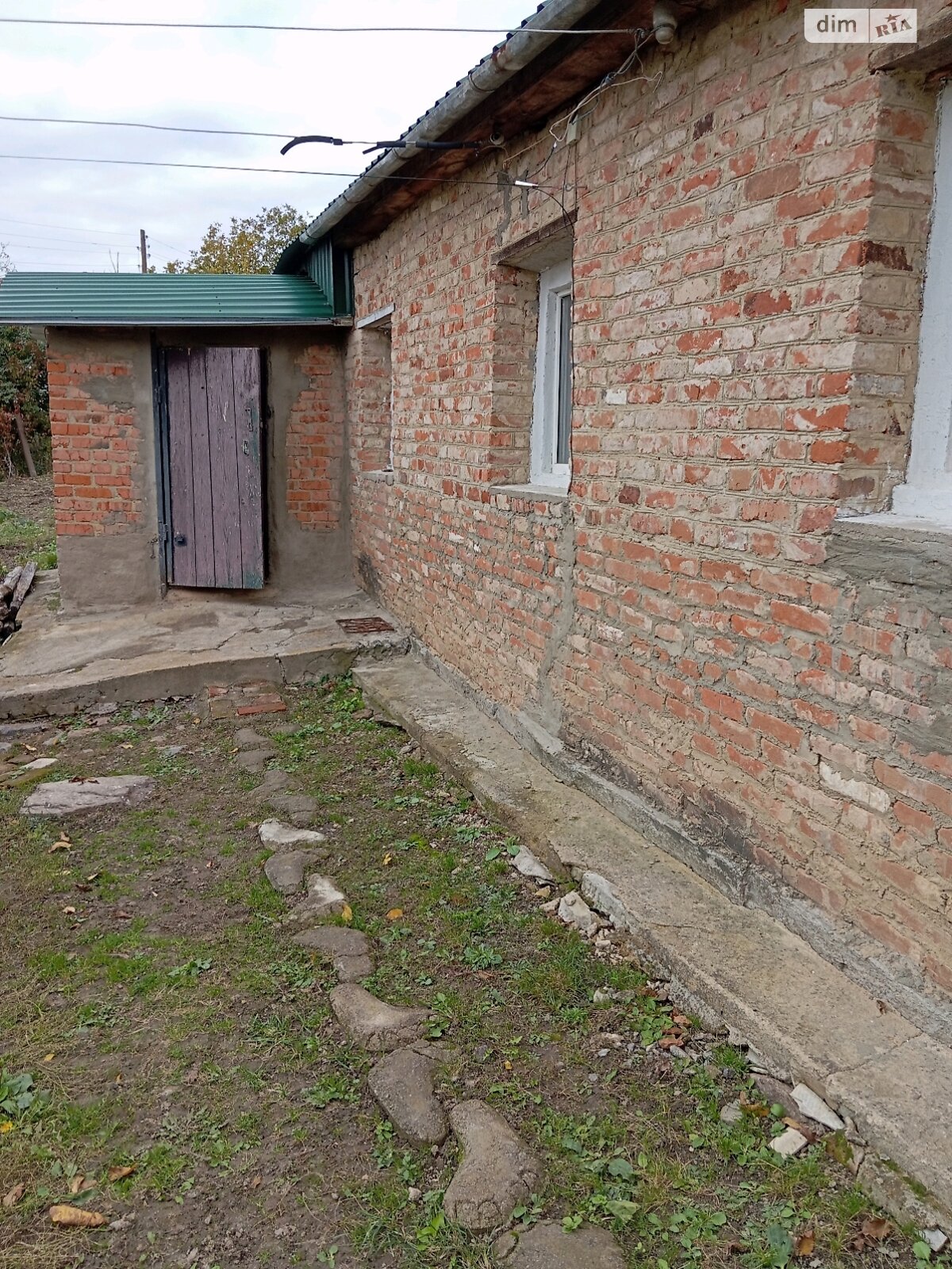 одноэтажный дом с отоплением, 60.5 кв. м, кирпич. Продажа в Тыврове фото 1