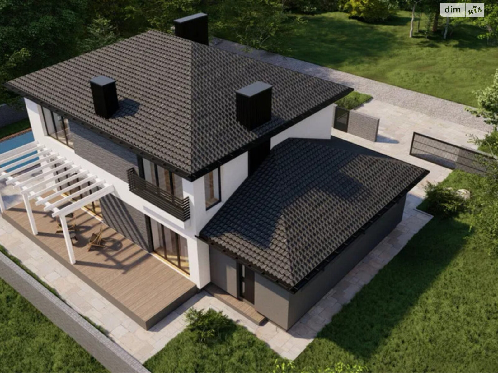 двоповерховий будинок з гаражем, 183 кв. м, цегла. Продаж у Угорниках фото 1 двоповерховий будинок з гаражем, 183 кв. м, цегла. Продаж у Угорниках фото 1