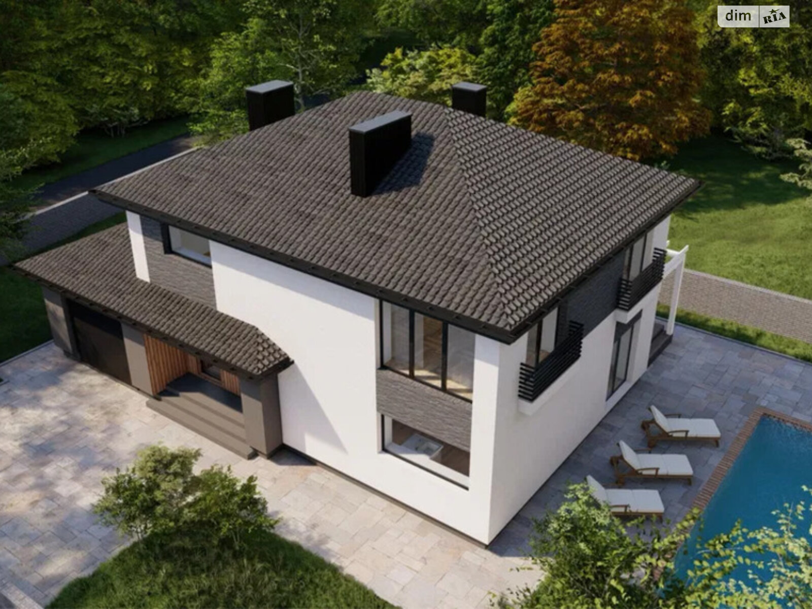 двоповерховий будинок з гаражем, 183 кв. м, цегла. Продаж у Угорниках фото 1 двоповерховий будинок з гаражем, 183 кв. м, цегла. Продаж у Угорниках фото 1