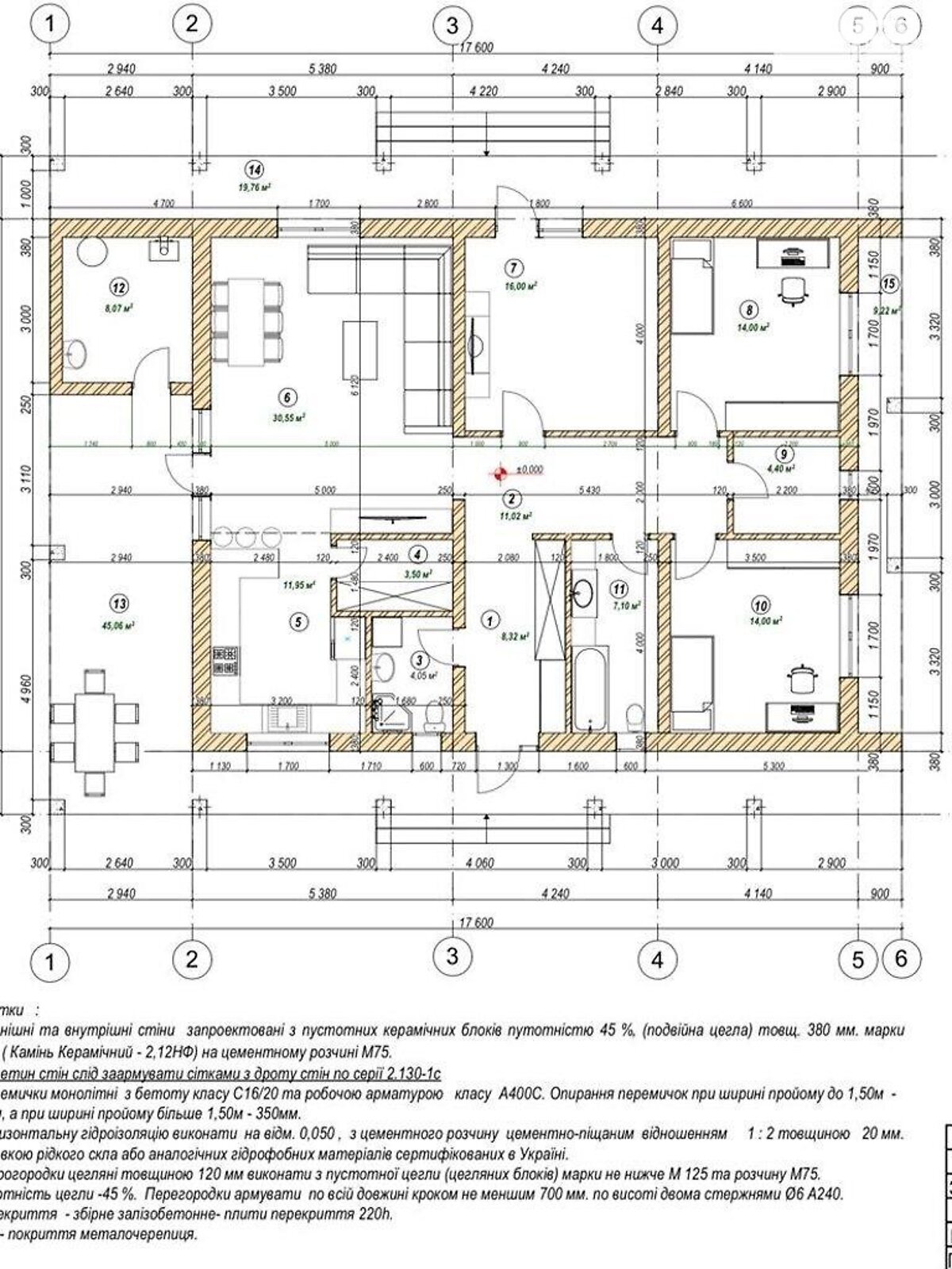 одноповерховий будинок, 156 кв. м, шлакоблок. Продаж в Ужгороді, район Червениця фото 1