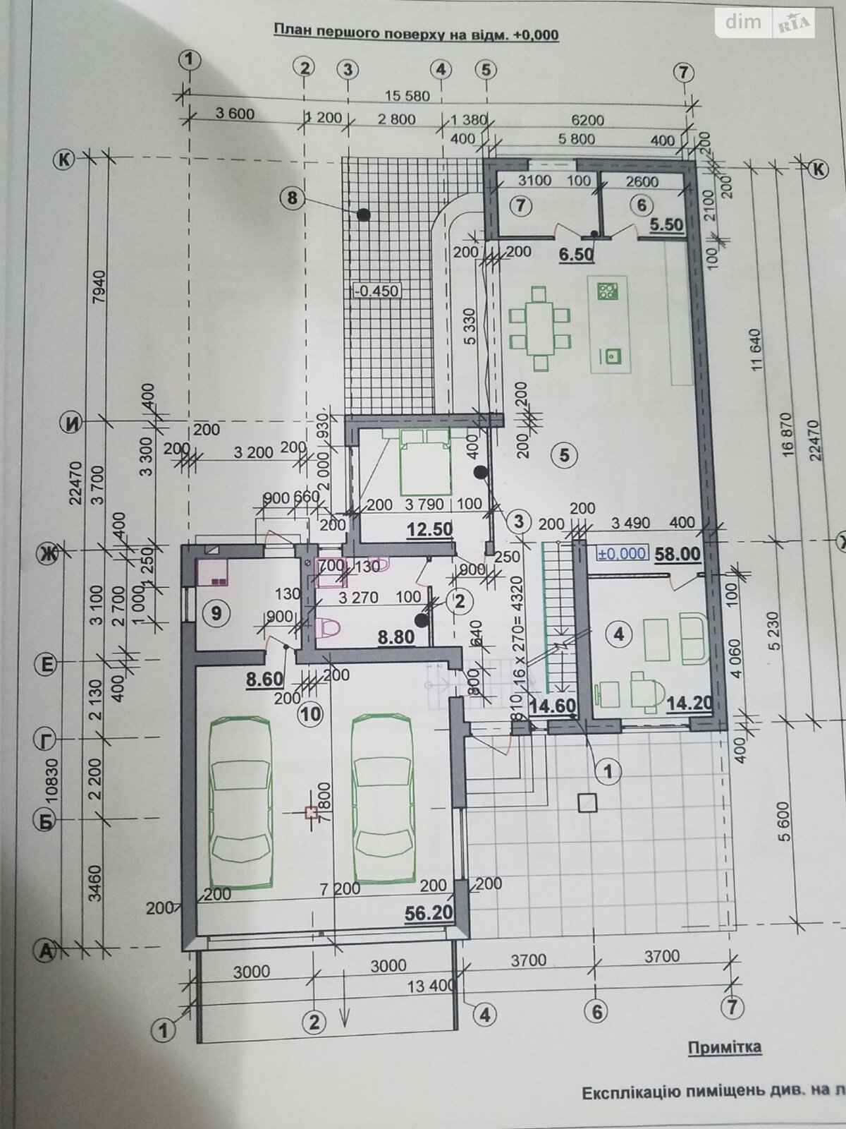 одноповерховий будинок, 230 кв. м, цегла. Продаж в Ужгороді, район БАМ фото 1