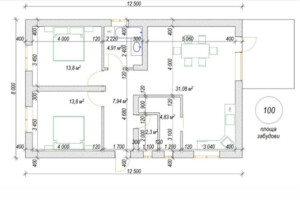 одноповерховий будинок, 90 кв. м, цегла. Продаж в Ужгороді, район Подлипники фото 2 одноповерховий будинок, 90 кв. м, цегла. Продаж в Ужгороді, район Подлипники фото 2