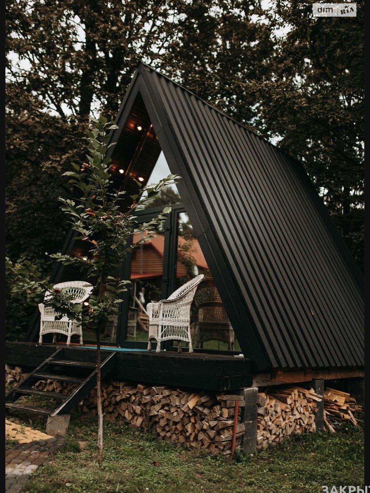 двоповерховий будинок бесідка, 75 кв. м, дерево та цегла. Продаж у Ужгороді фото 1