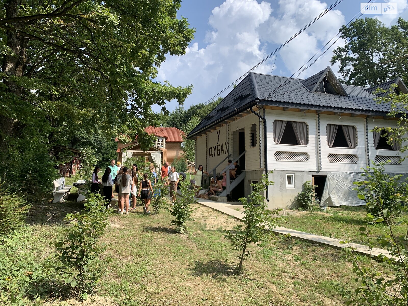 двоповерховий будинок бесідка, 75 кв. м, дерево та цегла. Продаж у Ужгороді фото 1