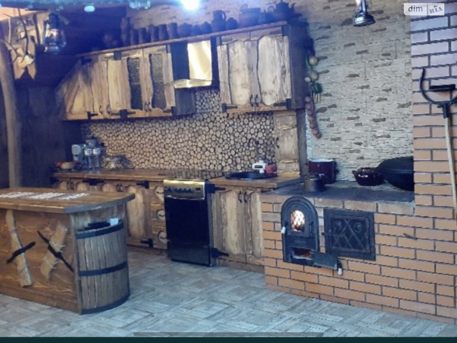 двоповерховий будинок бесідка, 75 кв. м, дерево та цегла. Продаж у Ужгороді фото 1