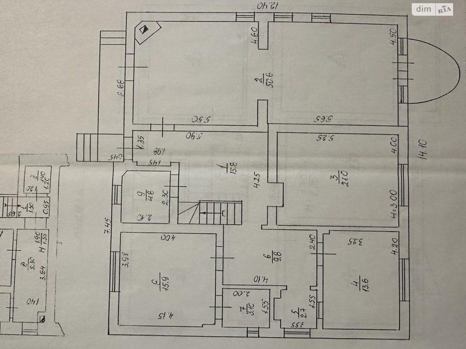 двухэтажный дом, 290 кв. м, кирпич. Продажа в Ужгороде район Свепомоц фото 1