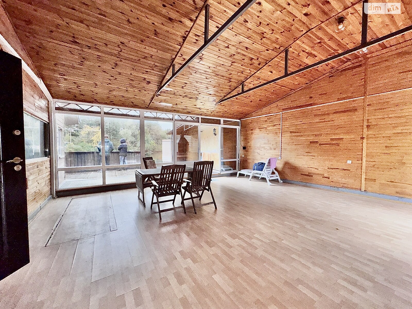 двоповерховий будинок з верандою, 95 кв. м, дерево и кирпич. Продаж у Українці фото 1