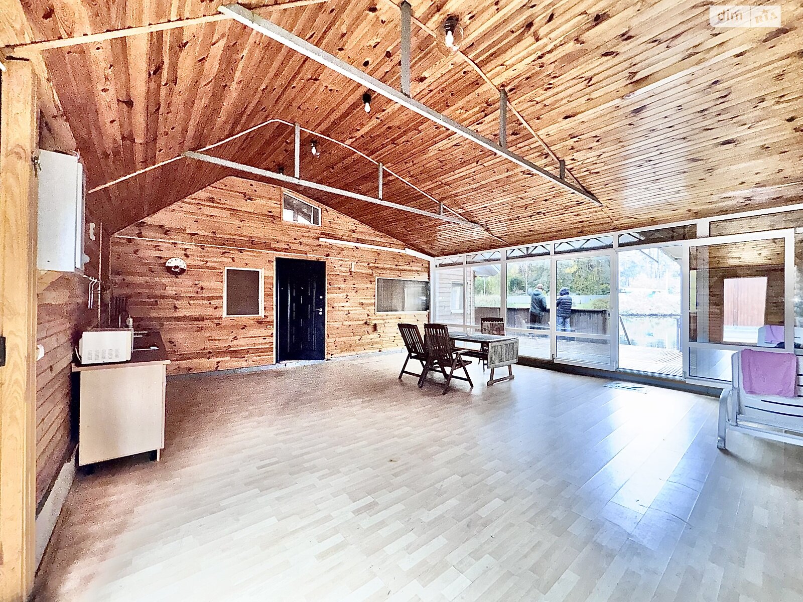 двоповерховий будинок з верандою, 95 кв. м, дерево и кирпич. Продаж у Українці фото 1