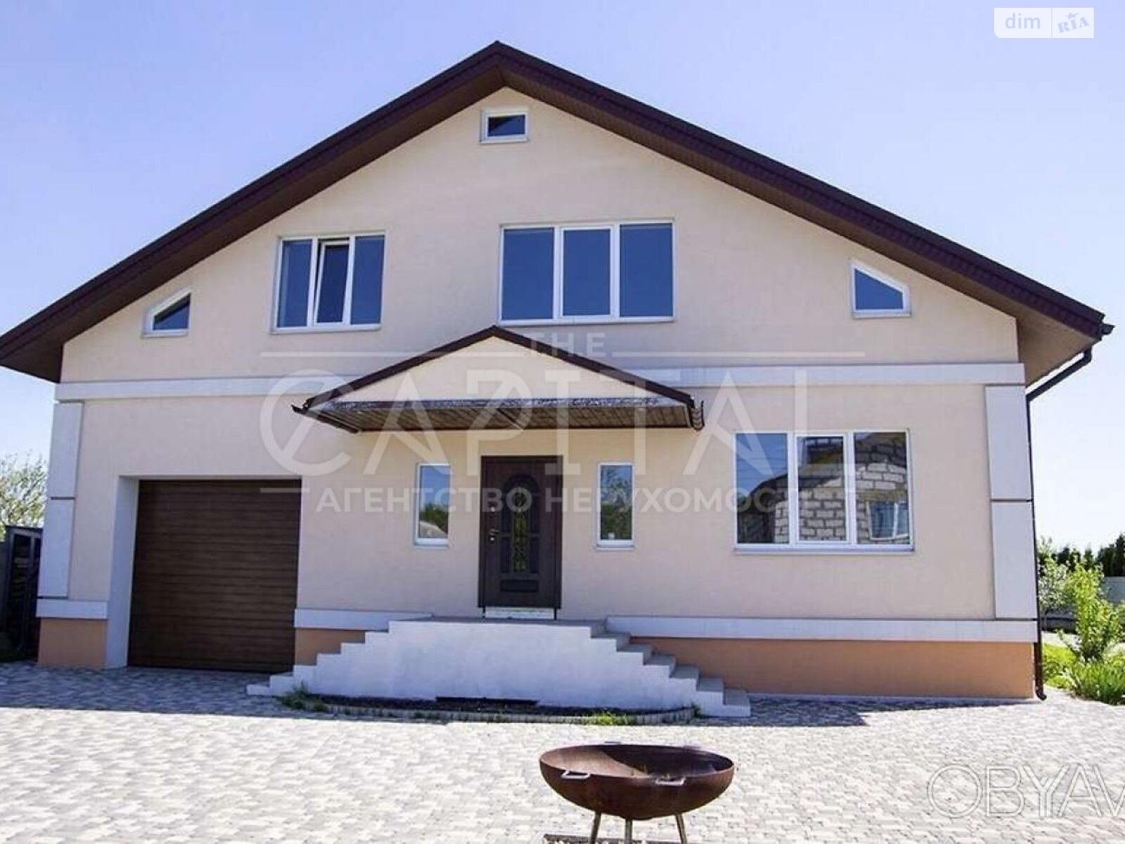 двухэтажный дом с балконом, 440.2 кв. м, кирпич. Продажа в Украинке фото 1 двухэтажный дом с балконом, 440.2 кв. м, кирпич. Продажа в Украинке фото 1