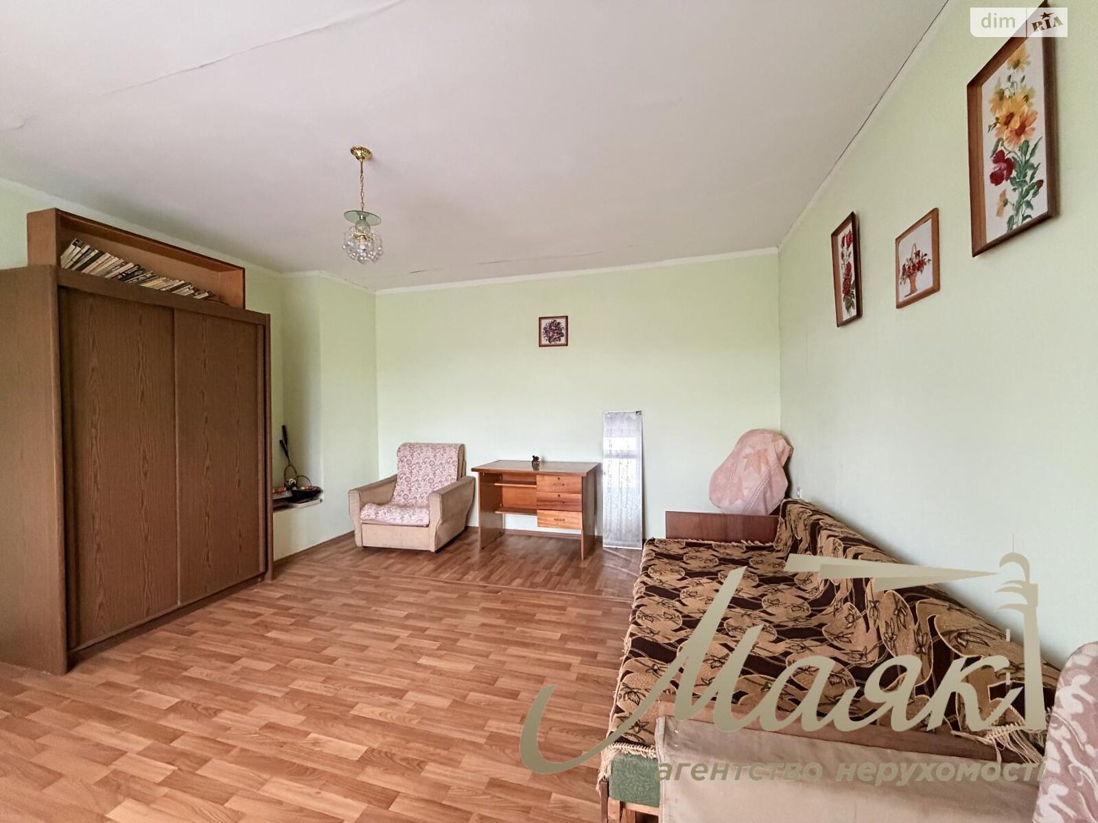 двухэтажный дом с верандой, 82.5 кв. м, кирпич. Продажа в Украинке фото 1