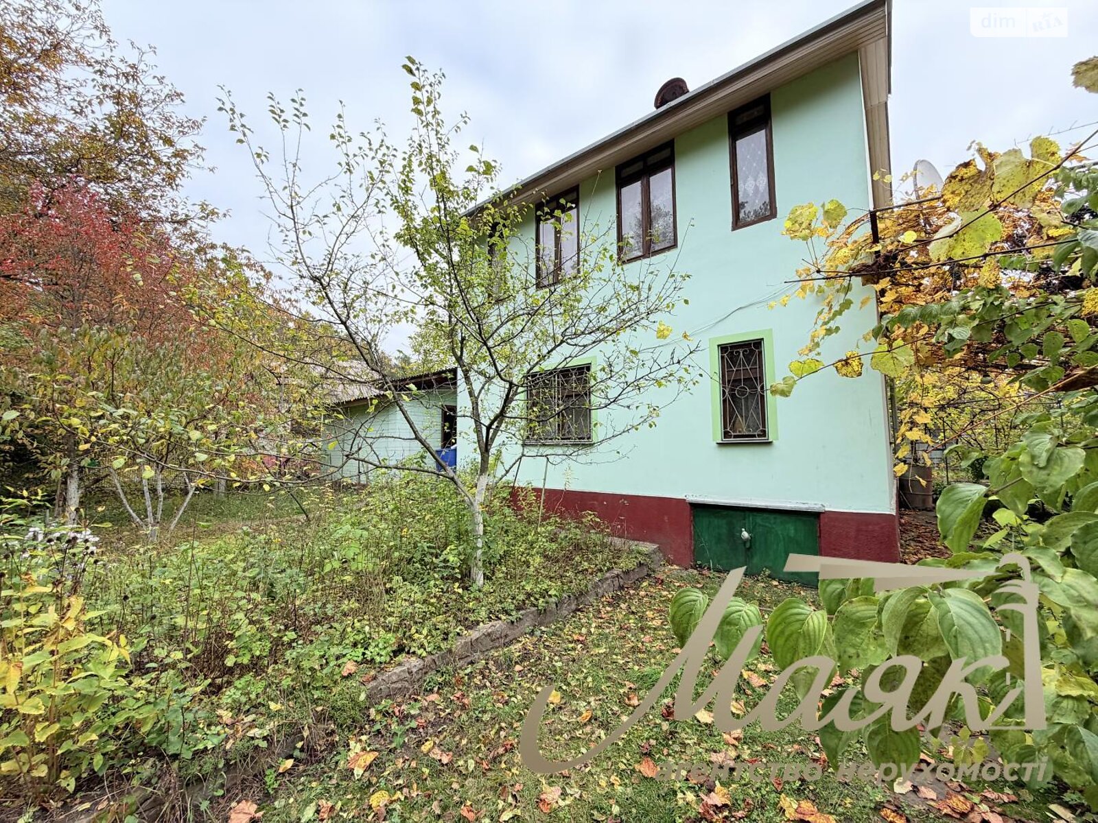 двухэтажный дом с верандой, 82.5 кв. м, кирпич. Продажа в Украинке фото 1