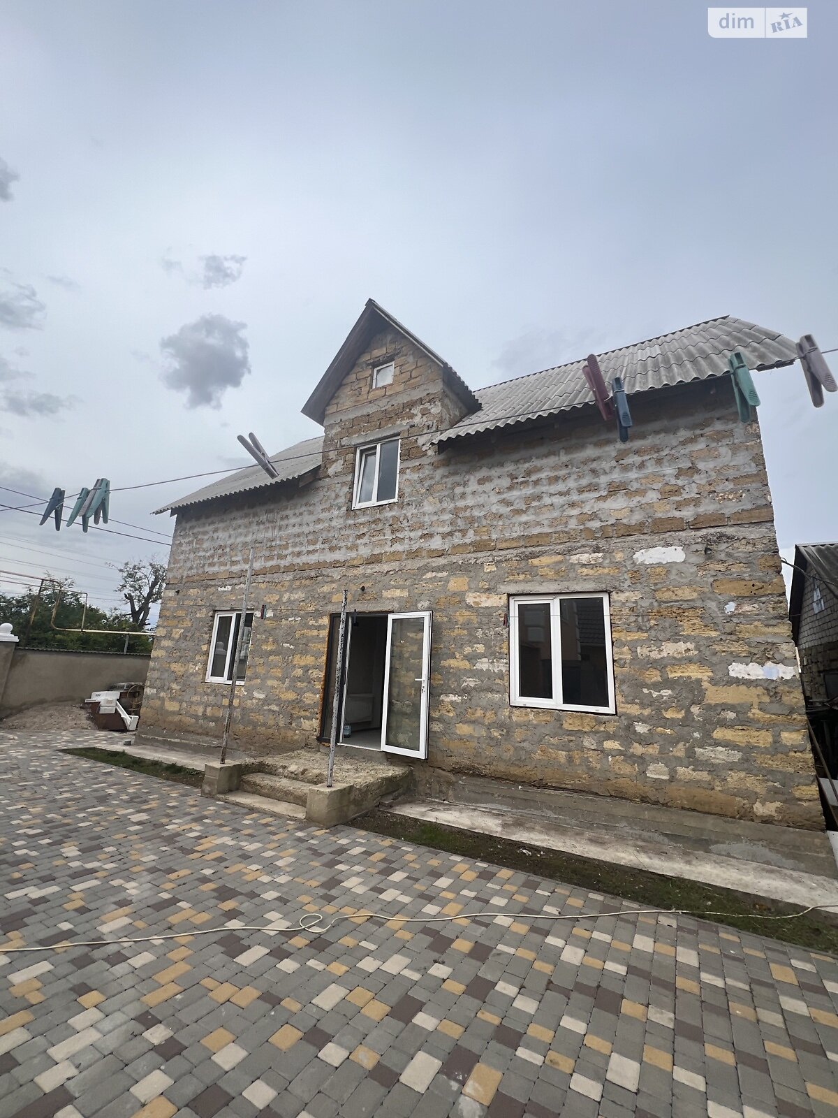 двоповерховий будинок з гаражем, 60 кв. м, кирпич. Продаж у Усатове фото 1 двоповерховий будинок з гаражем, 60 кв. м, кирпич. Продаж у Усатове фото 1