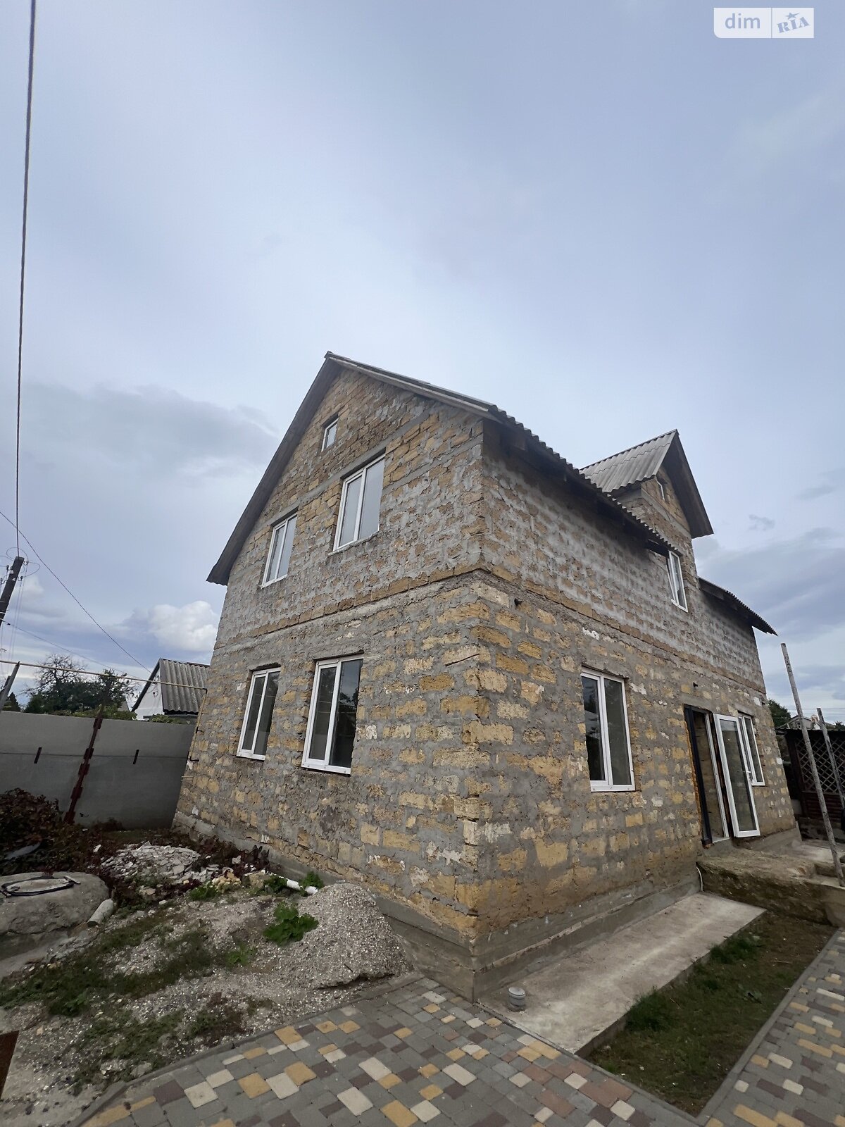 двоповерховий будинок з гаражем, 60 кв. м, кирпич. Продаж у Усатове фото 1 двоповерховий будинок з гаражем, 60 кв. м, кирпич. Продаж у Усатове фото 1