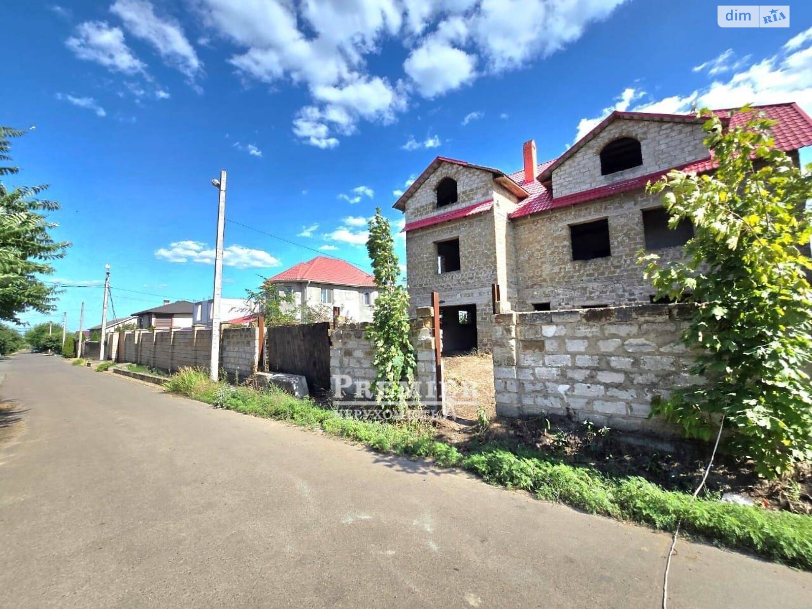 двухэтажный дом с мансардой, 246.3 кв. м, ракушечник (ракушняк). Продажа в Усатово фото 1 двухэтажный дом с мансардой, 246.3 кв. м, ракушечник (ракушняк). Продажа в Усатово фото 1