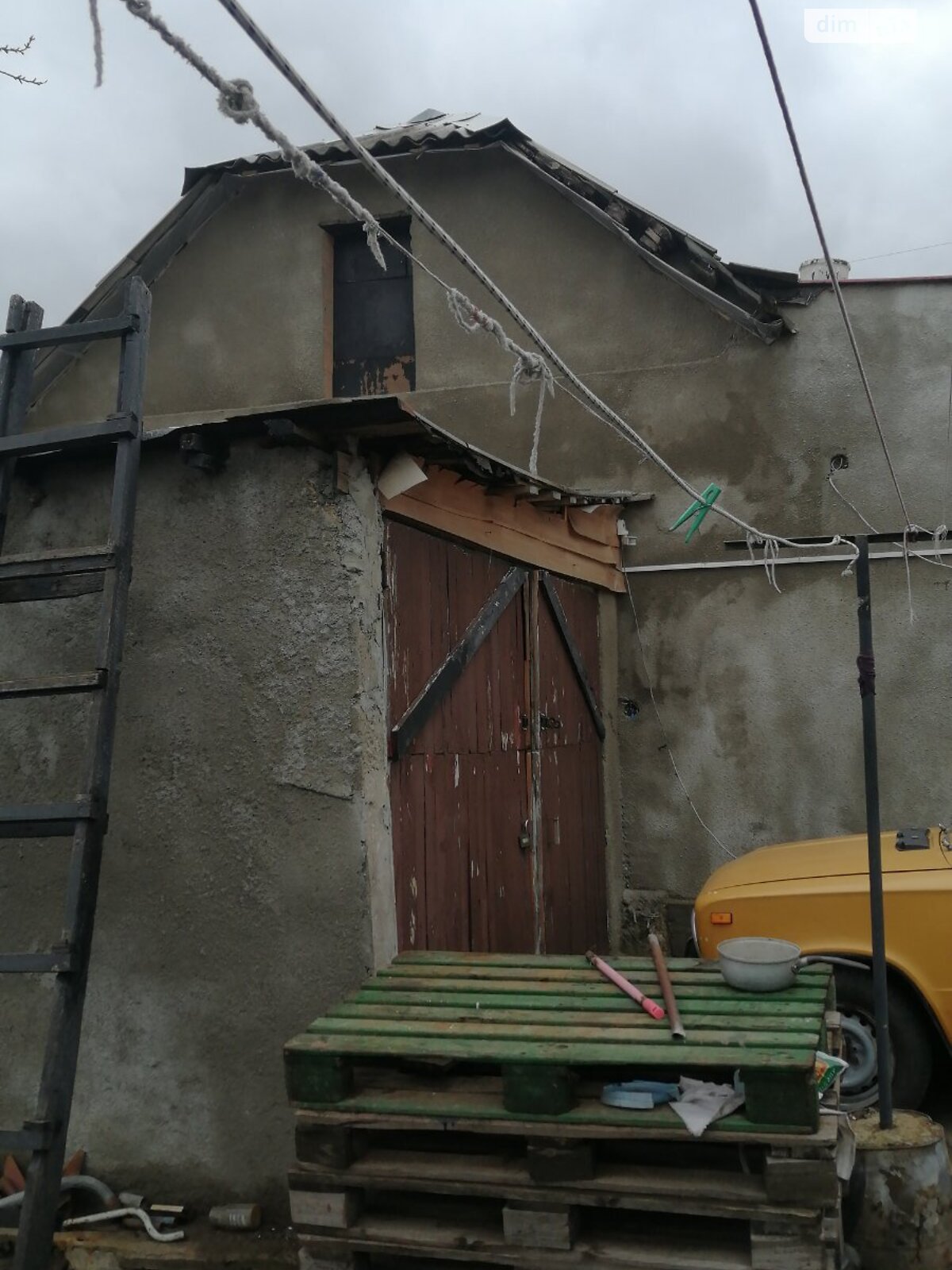 одноэтажный дом с гаражом, 57.7 кв. м, ракушечник (ракушняк). Продажа в Усатово фото 1 одноэтажный дом с гаражом, 57.7 кв. м, ракушечник (ракушняк). Продажа в Усатово фото 1