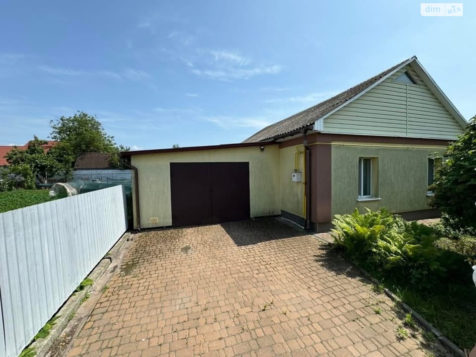 одноповерховий будинок з гаражем, 71.6 кв. м, цегла. Продаж у Узині фото 1