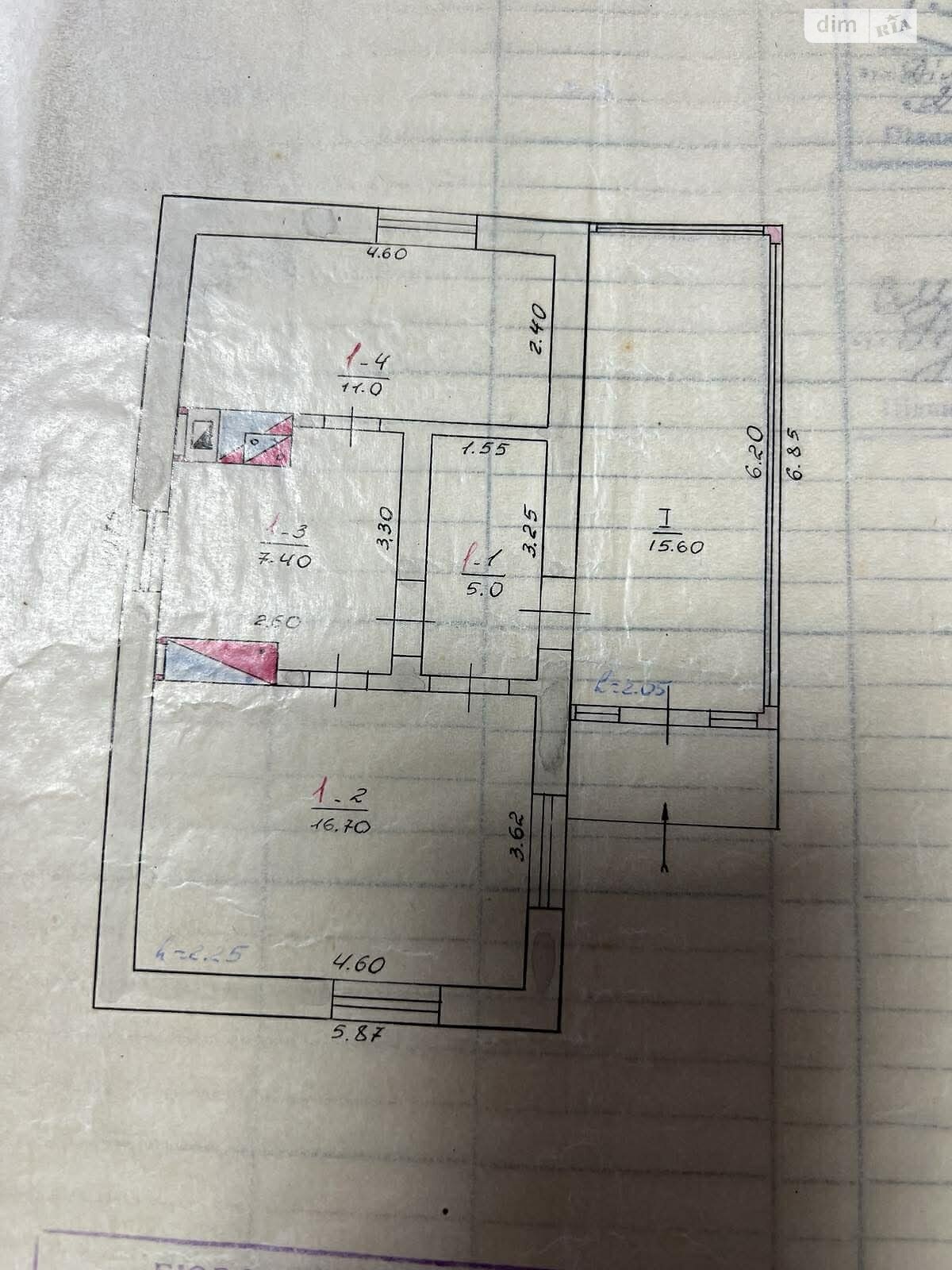 одноэтажный дом с отоплением, 60 кв. м, кирпич. Продажа в Вапнярке фото 1 одноэтажный дом с отоплением, 60 кв. м, кирпич. Продажа в Вапнярке фото 1