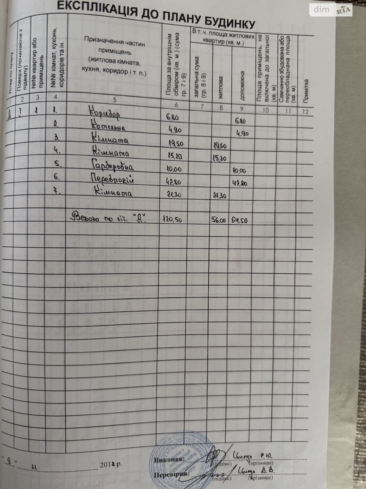 одноповерховий будинок з гаражем, 120.5 кв. м, цегла. Продаж у Вашківцях фото 1 одноповерховий будинок з гаражем, 120.5 кв. м, цегла. Продаж у Вашківцях фото 1