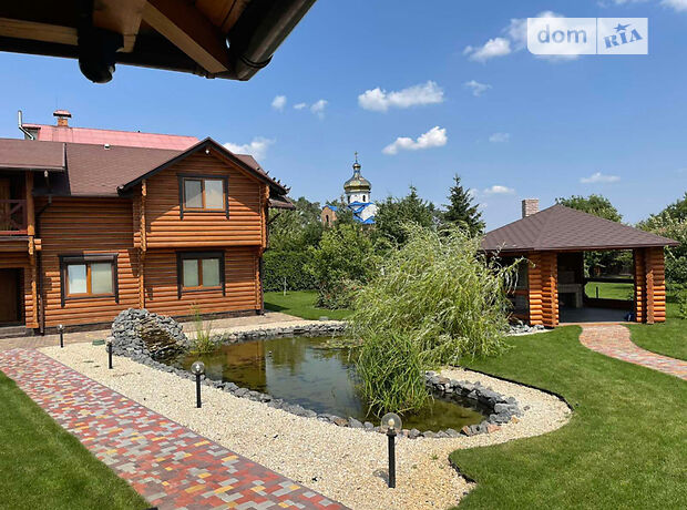 двоповерховий будинок з каміном, 160 кв. м, зруб. Продаж в Данилівці (Київська обл.) фото 1 двоповерховий будинок з каміном, 160 кв. м, зруб. Продаж в Данилівці (Київська обл.) фото 1