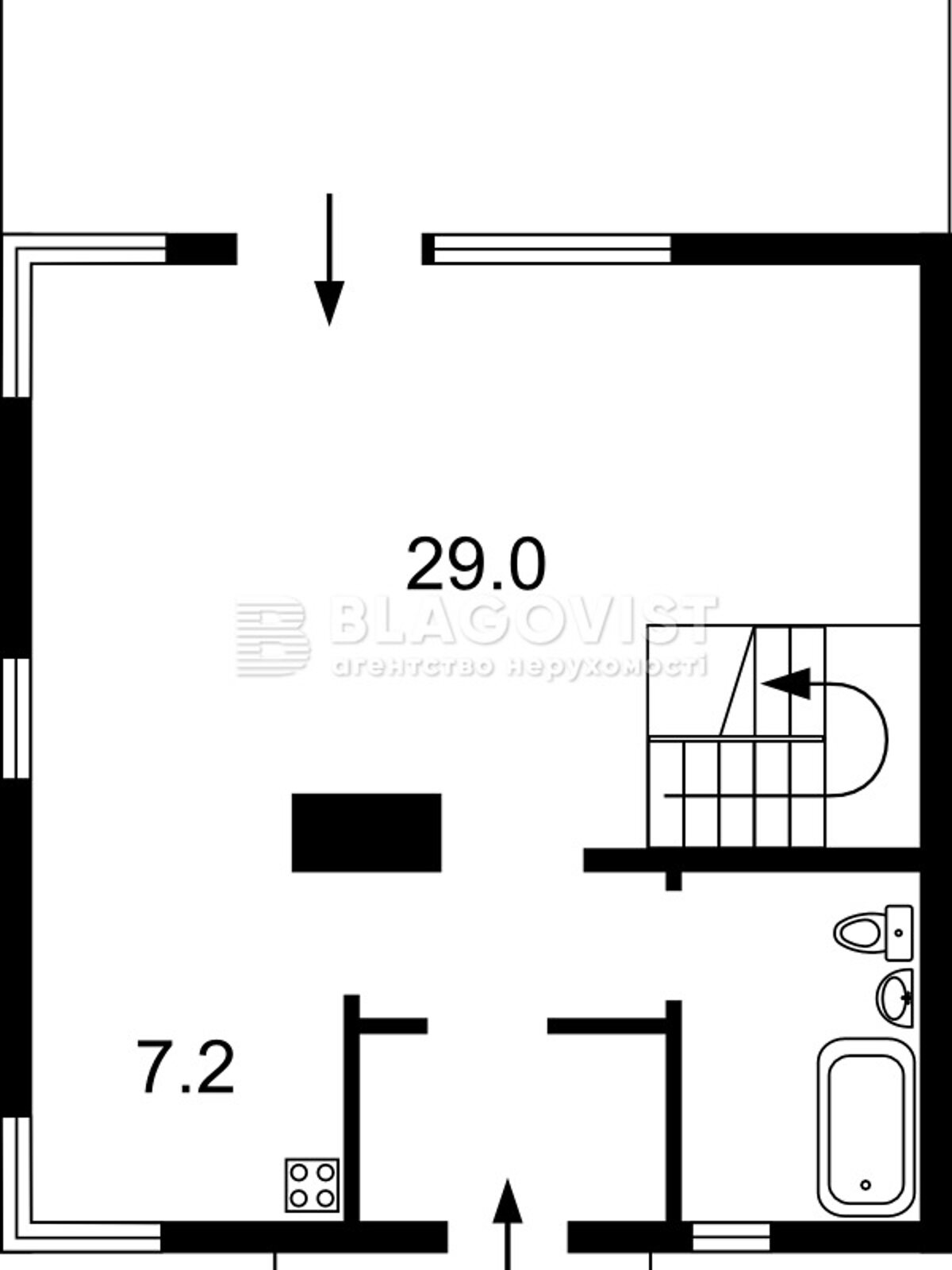 двухэтажный дом с гаражом, 111.8 кв. м, кирпич. Продажа в Василькове фото 1 двухэтажный дом с гаражом, 111.8 кв. м, кирпич. Продажа в Василькове фото 1
