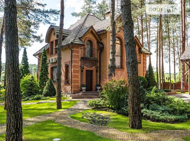 двоповерховий будинок з каміном, 350 кв. м, цегла. Продаж в Хлепчі (Київська обл.) фото 1 двоповерховий будинок з каміном, 350 кв. м, цегла. Продаж в Хлепчі (Київська обл.) фото 1