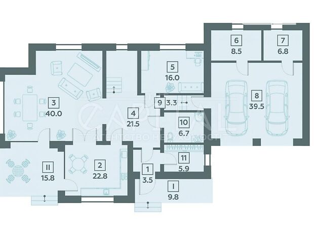 двоповерховий будинок, 372 кв. м, цегла. Продаж у Іванковичах фото 1 двоповерховий будинок, 372 кв. м, цегла. Продаж у Іванковичах фото 1