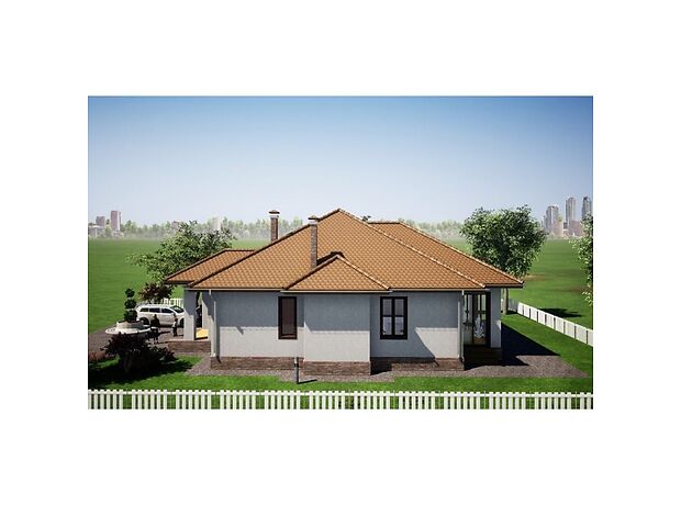 одноповерховий будинок, 133 кв. м, монолитно-каркасный. Продаж в Крушинці (Київська обл.) фото 1 одноповерховий будинок, 133 кв. м, монолитно-каркасный. Продаж в Крушинці (Київська обл.) фото 1