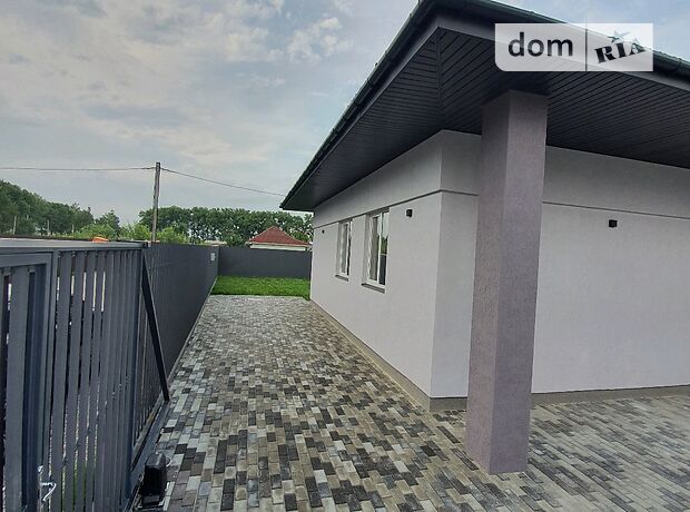 одноповерховий будинок з терасою, 105 кв. м, газобетон. Продаж в Крушинці (Київська обл.) фото 1 одноповерховий будинок з терасою, 105 кв. м, газобетон. Продаж в Крушинці (Київська обл.) фото 1