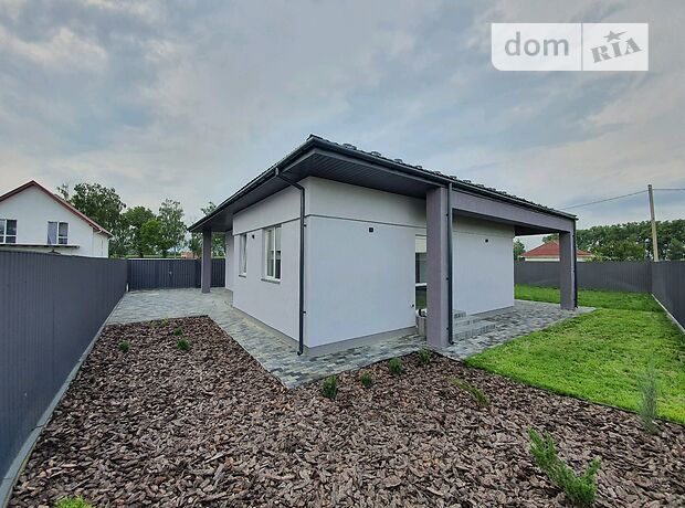 одноповерховий будинок з терасою, 105 кв. м, газобетон. Продаж в Крушинці (Київська обл.) фото 1 одноповерховий будинок з терасою, 105 кв. м, газобетон. Продаж в Крушинці (Київська обл.) фото 1