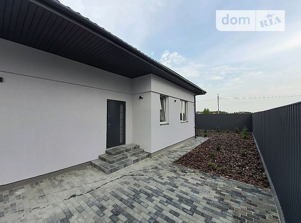 одноповерховий будинок з терасою, 105 кв. м, газобетон. Продаж в Крушинці (Київська обл.) фото 1 одноповерховий будинок з терасою, 105 кв. м, газобетон. Продаж в Крушинці (Київська обл.) фото 1
