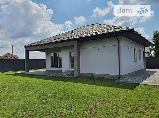 одноповерховий будинок з терасою, 105 кв. м, газобетон. Продаж в Крушинці (Київська обл.) фото 1 одноповерховий будинок з терасою, 105 кв. м, газобетон. Продаж в Крушинці (Київська обл.) фото 1