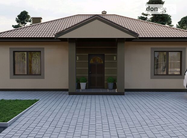 одноповерховий будинок з терасою, 83 кв. м, газобетон. Продаж в Крушинці (Київська обл.) фото 1 одноповерховий будинок з терасою, 83 кв. м, газобетон. Продаж в Крушинці (Київська обл.) фото 1