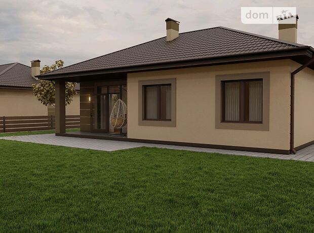 одноповерховий будинок з терасою, 83 кв. м, газобетон. Продаж в Крушинці (Київська обл.) фото 1 одноповерховий будинок з терасою, 83 кв. м, газобетон. Продаж в Крушинці (Київська обл.) фото 1