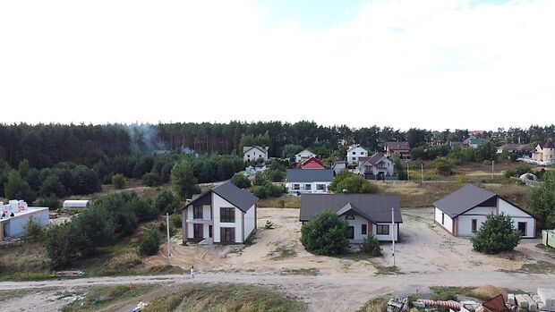 одноповерховий будинок з каміном, 145 кв. м, газобетон. Продаж в Крячках (Київська обл.) фото 1 одноповерховий будинок з каміном, 145 кв. м, газобетон. Продаж в Крячках (Київська обл.) фото 1