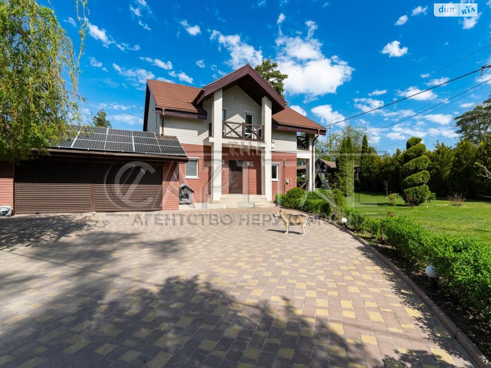 двухэтажный дом с гаражом, 208.6 кв. м, кирпич. Продажа в Василькове фото 1 двухэтажный дом с гаражом, 208.6 кв. м, кирпич. Продажа в Василькове фото 1