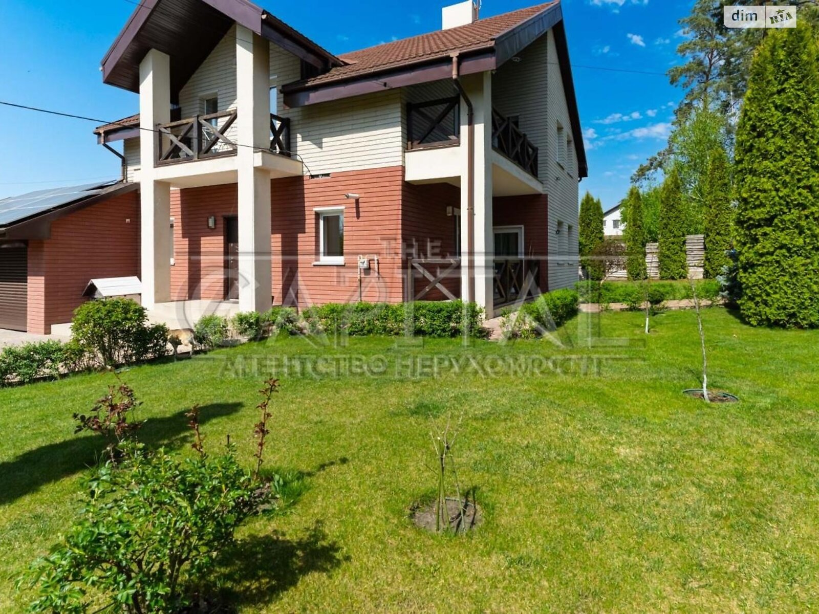 двухэтажный дом с гаражом, 208.6 кв. м, кирпич. Продажа в Василькове фото 1 двухэтажный дом с гаражом, 208.6 кв. м, кирпич. Продажа в Василькове фото 1