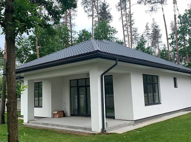одноповерховий будинок з терасою, 116 кв. м, керамічний блок. Продаж в Путрівці (Київська обл.) фото 1 одноповерховий будинок з терасою, 116 кв. м, керамічний блок. Продаж в Путрівці (Київська обл.) фото 1