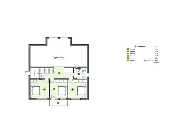 двоповерховий будинок, 270 кв. м, керамический блок. Продаж в Рославичах (Київська обл.) фото 1 двоповерховий будинок, 270 кв. м, керамический блок. Продаж в Рославичах (Київська обл.) фото 1