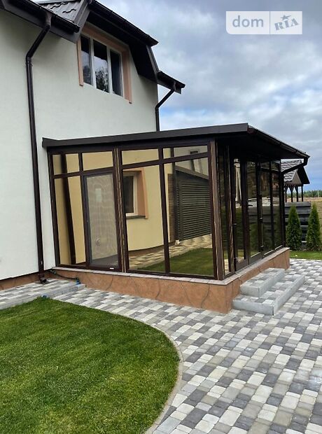 двоповерховий будинок з каміном, 136 кв. м, цегла. Продаж в Рославичах (Київська обл.) фото 1 двоповерховий будинок з каміном, 136 кв. м, цегла. Продаж в Рославичах (Київська обл.) фото 1