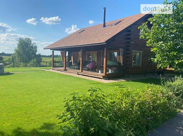 одноповерховий будинок з каміном, 120 кв. м, брус. Продаж в Крушинці (Київська обл.) фото 1 одноповерховий будинок з каміном, 120 кв. м, брус. Продаж в Крушинці (Київська обл.) фото 1