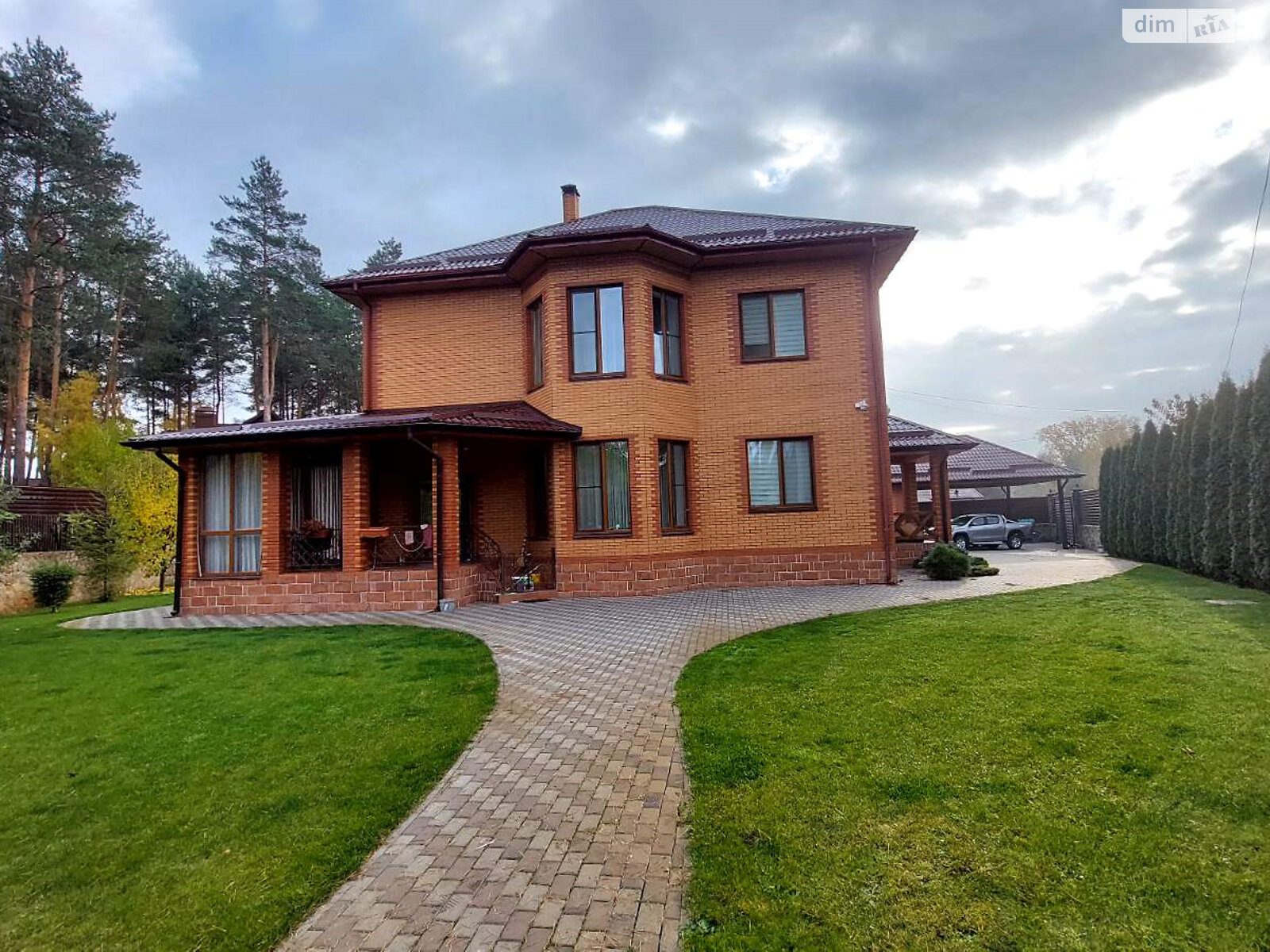 двоповерховий будинок з верандою, 360 кв. м, цегла. Продаж у Василькові фото 1