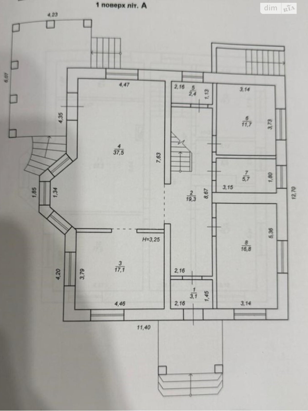 двоповерховий будинок з верандою, 360 кв. м, цегла. Продаж у Василькові фото 1