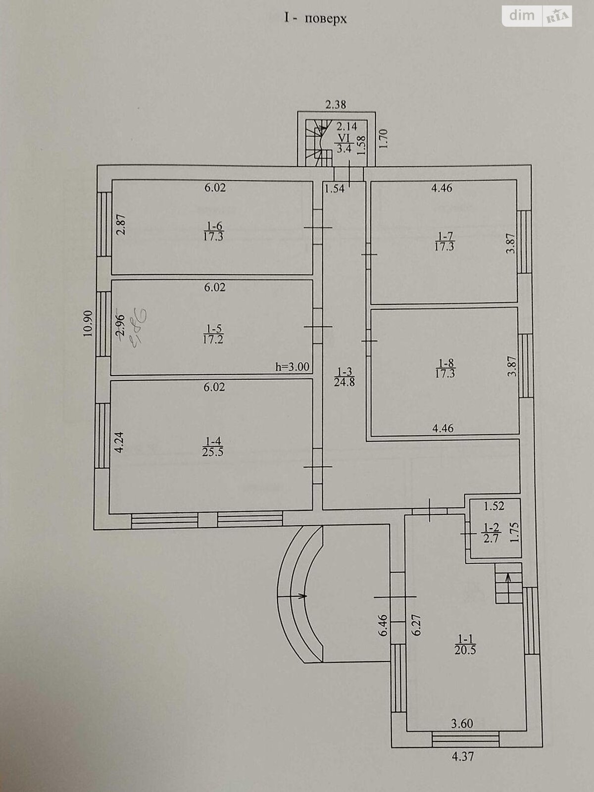 двухэтажный дом беседка, 401.4 кв. м, кирпич. Продажа в Василькове район Васильков фото 1