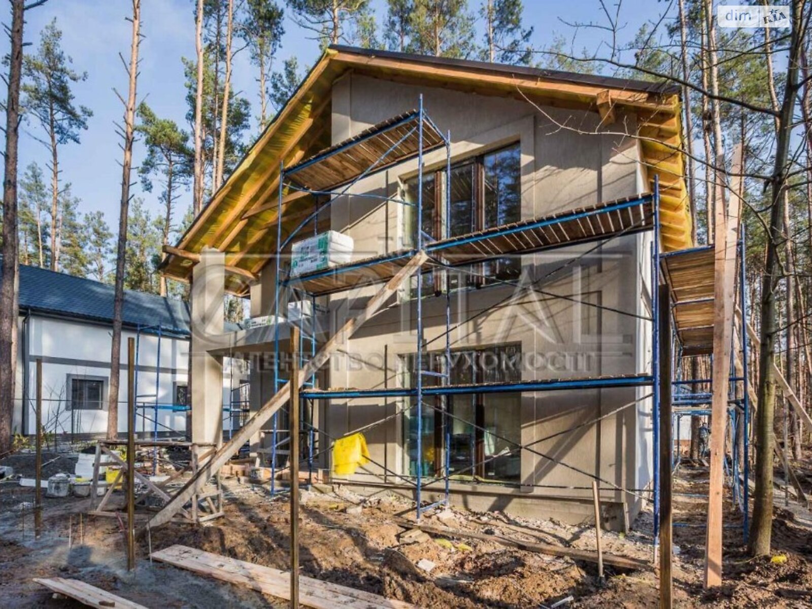 двухэтажный дом с балконом, 180 кв. м, кирпич. Продажа в Василькове район Васильков фото 1