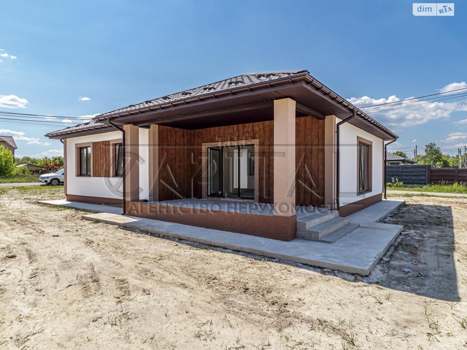 одноэтажный дом, 140 кв. м, кирпич. Продажа в Василькове фото 1 одноэтажный дом, 140 кв. м, кирпич. Продажа в Василькове фото 1