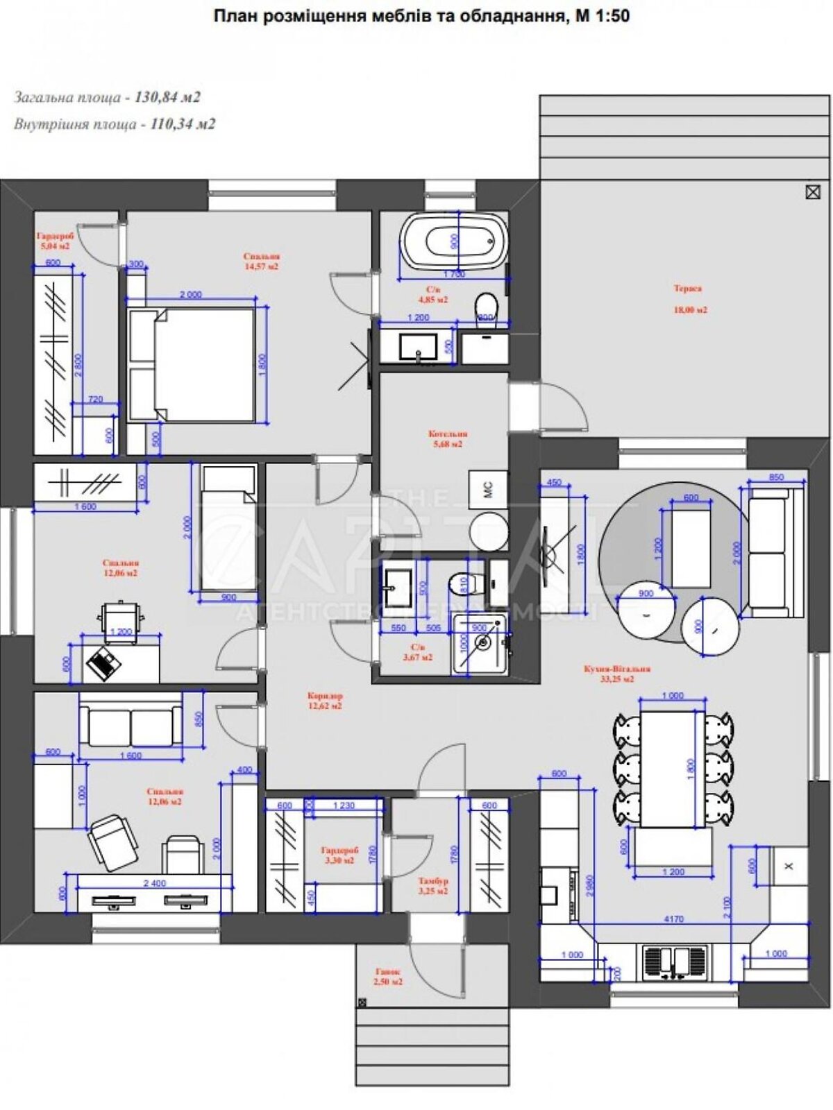 одноповерховий будинок з опаленням, 130 кв. м, цегла. Продаж у Великій Олександрівці фото 1 одноповерховий будинок з опаленням, 130 кв. м, цегла. Продаж у Великій Олександрівці фото 1