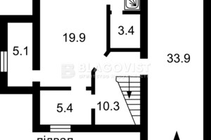 двоповерховий будинок веранда, 282.5 кв. м, цегла. Продаж у Великій Олександрівці фото 2